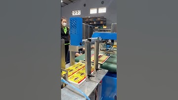 Một mô hình hành nghề in bao bì, túi giấy, túi zip cùng máy in lụa phẳng tự động hoàn toàn #robowind