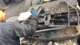 5th wheel spring repair at JD Trucking