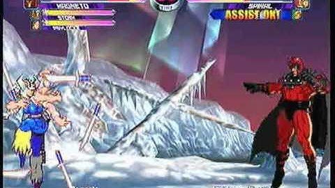 MvC2 Online (360): Brett (MSP) vs DarkDragonite81 (Spir/Sent/Cab) 6 .:6.23.10:.