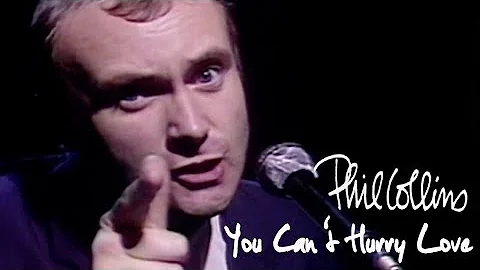 Phil Collins - You Can't Hurry Love (Official Music Video)