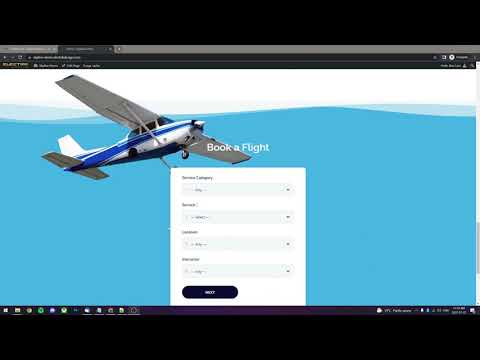 A Custom Website for Flight Schools:  Skyline Booking System