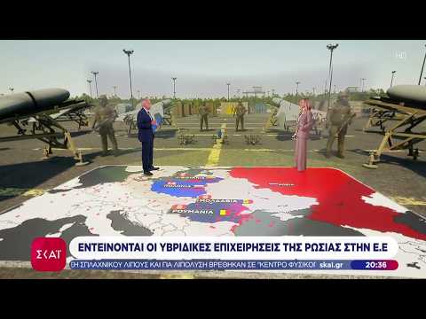 Εντείνονται οι υβριδικές επιχειρήσεις της Ρωσίας στην Ε.Ε. | Ειδήσεις Βραδινό Δελτίο | 23/09/2026