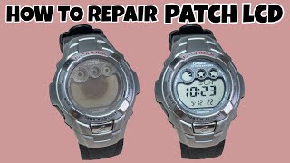 G-Shock - How To Repair Patch LCD - Back Polarize