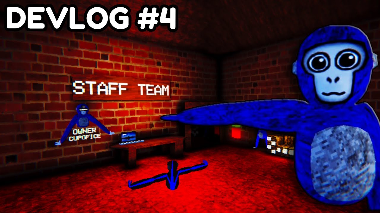 [DAY 4] Making A Gorilla Tag Fan Game