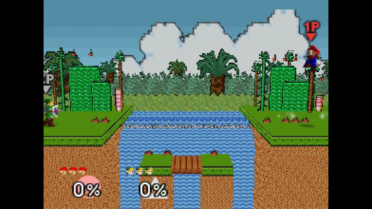 Super Smash Bros. 64 Mushroom Kingdom 2 Custom Stage YouTube