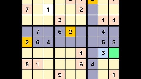 How to Solve Washington Times Sudoku Difficult June 20, 2022