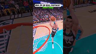 NBA Realistic Footage? #nba2k26 #nba #nba2k #lebronjames #curry #sub #trending #shorts
