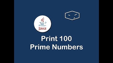 print 100 prime numbers in java