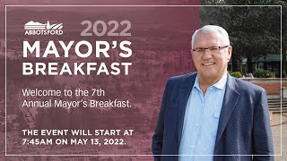 City of Abbotsford Mayor's Breakfast - 2022