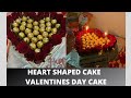 VALENTINES DAY CAKE - VLOG | Sarah Elhaj