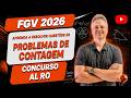 FGV26Q096 – FGV 2026 – CONCURSO AL RO – APRENDA COMO RESOLVER QUESTÕES DE PROBLEMAS DE CONTAGEM