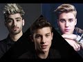 أغنية Top Male Vocal Battle!!! HD- Justin Bieber/Shawn Mendes/Zayn Malik and more !!!