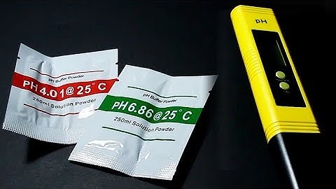 MISURATORE DIGITALE del PH: Calibrazione ed Uso