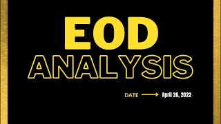 PIVOT EOD ANALYSIS OF INDIAN INDICES                                    #youtube #stockmarket