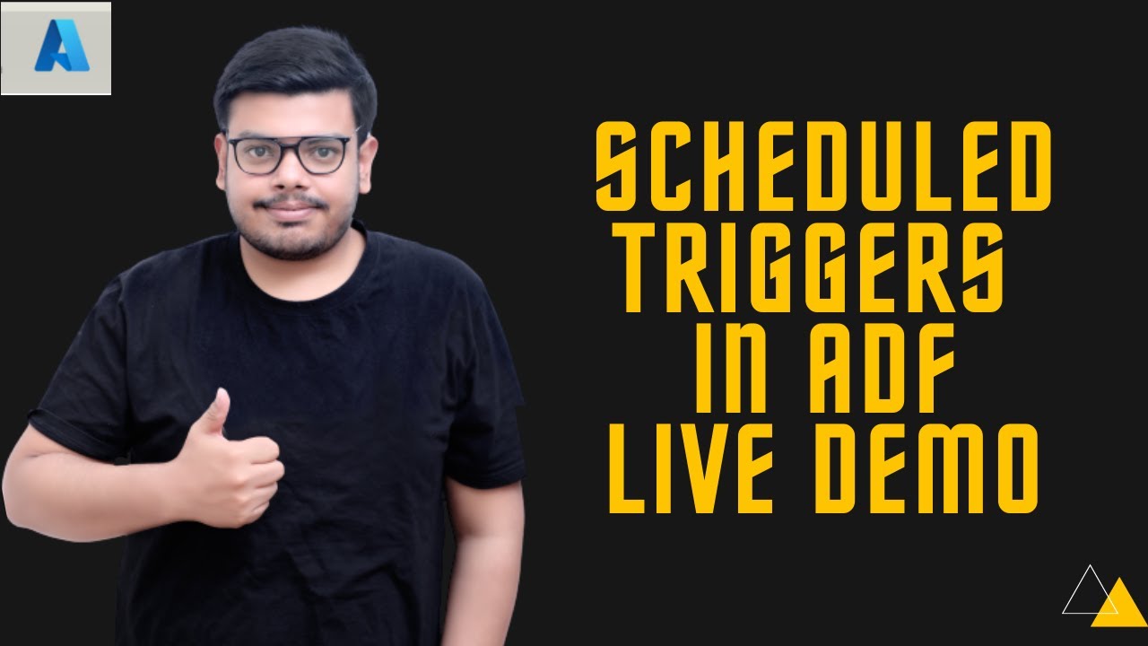 Scheduled based trigger live demonstration | Data Engineer | Microsoft ...