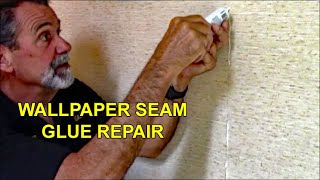 Easy Wallpaper Seam Curling Cure