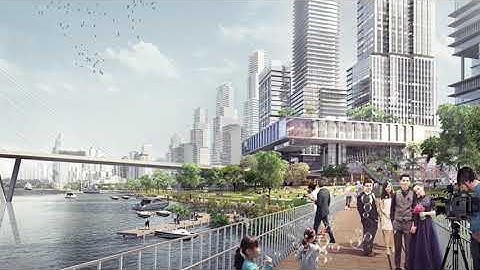 Thiết kế khu phức hợp cảng Nhà Rồng - Khánh Hội.  TP HCM