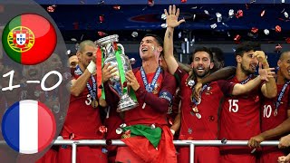 Portugal vs France 1-0 Final Euro 2016 Extended Highlights |Arabic Commentary🔥🔥| #Euro2016