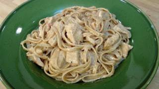 Fettuccine Alfredo with Chicken - Recipe by Laura Vitale - Laura in the Kitchen Ep. 72