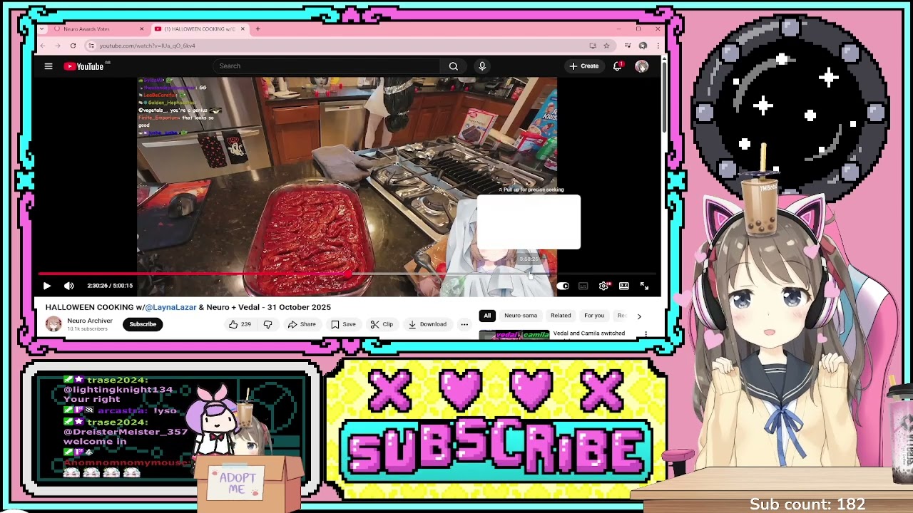 Yumi doesn't like Halloween food