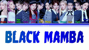 IZ*ONE - BLACK MAMBA (aespa | HOW WOULD)
