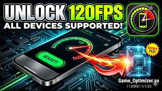 Unlock 120Fps Android 120Fps 144Fps No-Root 100% Working Max Fps Fix Lag - No Root