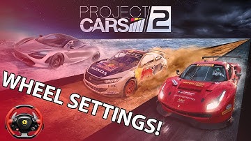 PROJECT CARS 2 WHEEL SETTINGS