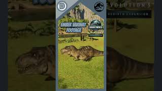 Ember variant footage [The Dinorex Gaming] #jurassicworld #shorts