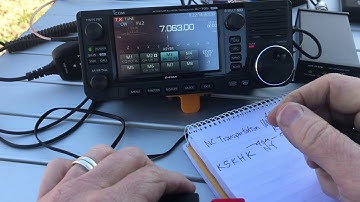 POTA Activation: NC Transportation Museum with the IC-705 and CHA MPAS Lite