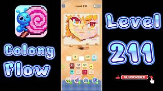 Colony Flow Level 211 Walkthrough | All Gameplay Solution | Go Answer