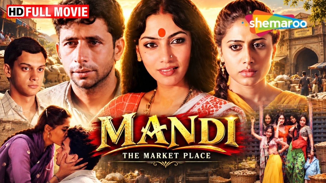 Best of Shabana Azmi | Mandi (1983) Full Movie | Smita Patil, Naseeruddin Shah & Amrish Puri