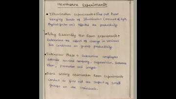 Human Relation Theory of Management | Neo-Classical Theory of Mnangement | Nta Net Commerce/MGMT.