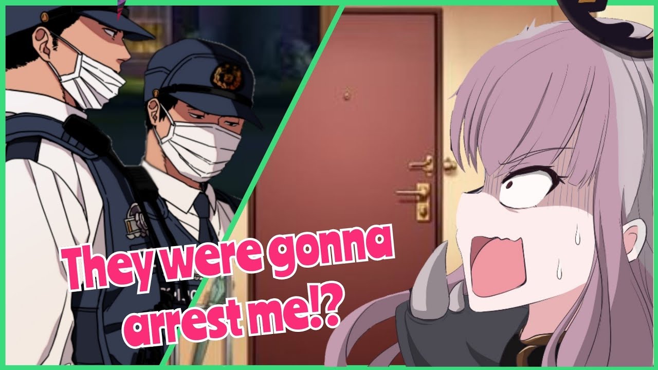 𝐂𝐚𝐥𝐥𝐢 𝐫𝐞𝐠𝐫𝐞𝐭𝐬 𝐧𝐨𝐭 𝐚𝐧𝐬𝐰𝐞𝐫𝐢𝐧𝐠 𝐭𝐡𝐞 𝐂𝐨𝐩𝐬 𝐰𝐡𝐨 𝐤𝐧𝐨𝐜𝐤𝐞𝐝 𝐨𝐧 𝐡𝐞𝐫 𝐝𝐨𝐨𝐫 |Hololive EN|