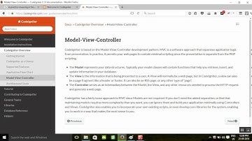 MVC in Codeigniter 3