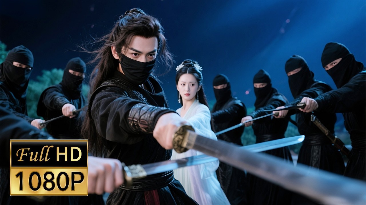 【最新功夫电影】小公主陷死局，千鈞一髮之際，蒙面大俠獨闖重圍、橫掃百敵！💥|#kungfu  #小女花不棄 #武俠