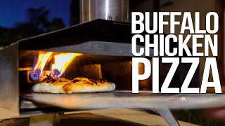 The Best Buffalo Chicken Pizza | SAM THE COOKING GUY 4K