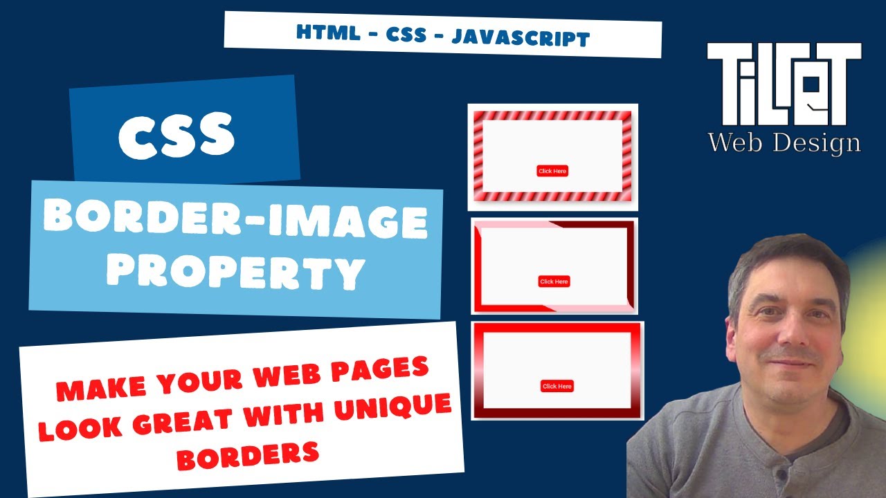 Unique Borders using the CSS Border-Image property. - YouTube