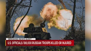 100,000 Russian Troops Killed Or Injured