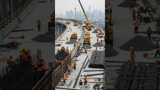 Tense Incident Of The Flyover Construction Process Collapse