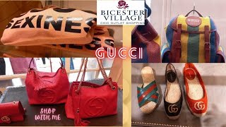 Luxury Shopping at Gucci Bicester Village Outlet