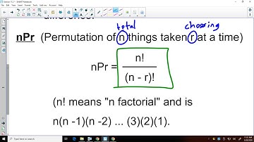 MGF1106 - 11.2 Permutations