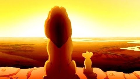 Send me on my way - Rusted root / The lion king music video