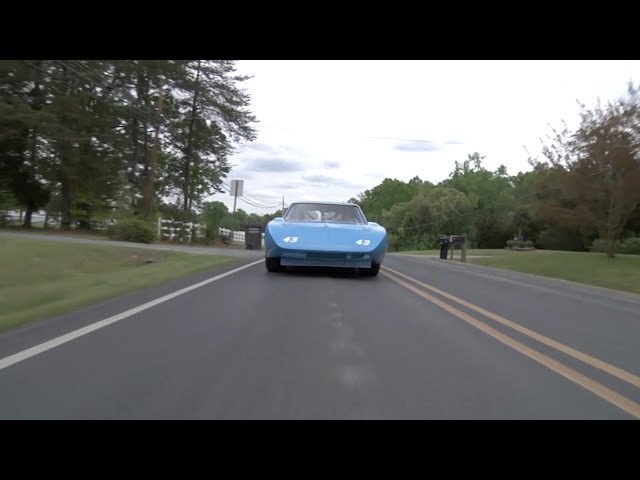 Richard Petty's 200mph Plymouth Superbird On The Road