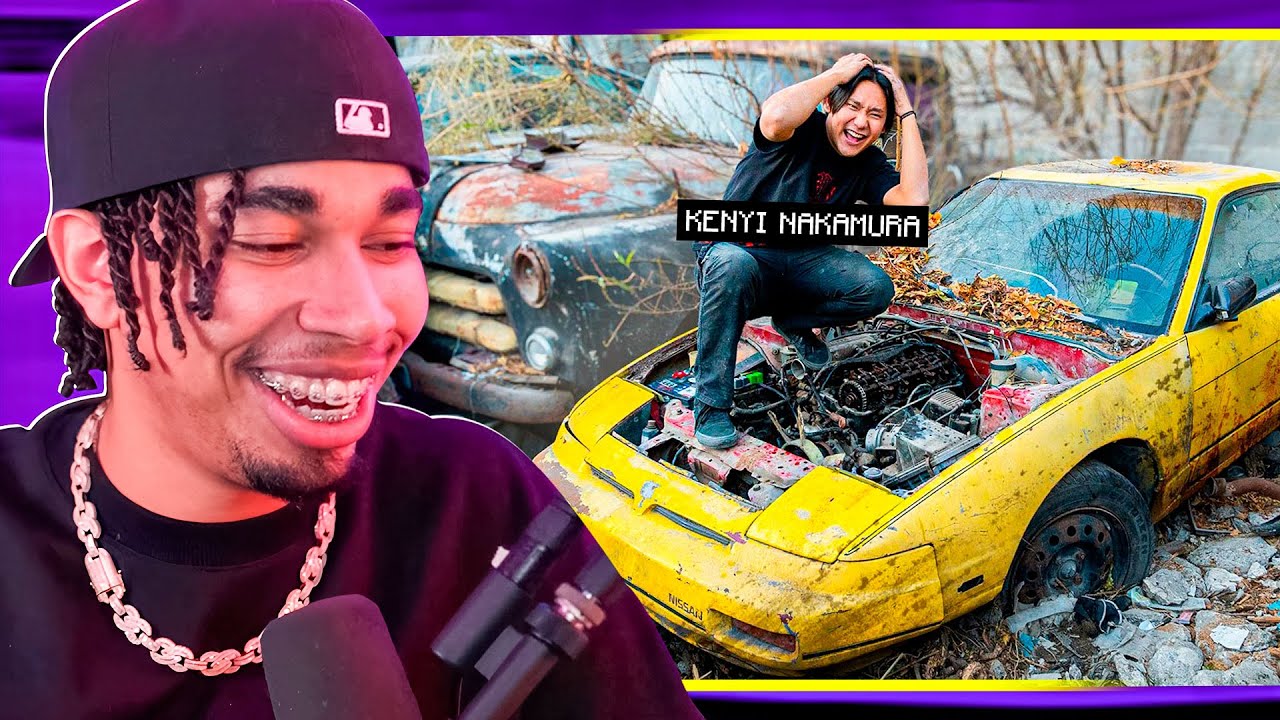 Rdjavi reacciona a Rescatando Un NIssan 240sx Abandonado Por +15 Años | Kenyi Nakamura