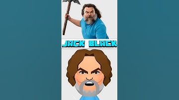 making Jack Black a Mii on Switch 2!