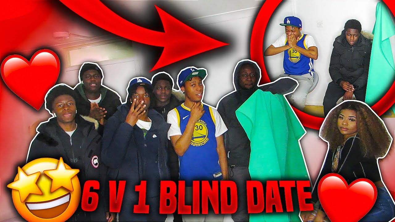 6 vs 1 BLIND DATES!! WHO WOULD YOU DATE!? ( WITHOUT SEEING THEM )