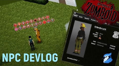 Better UI, XP gain // NPC mod devlog // Project Zomboid