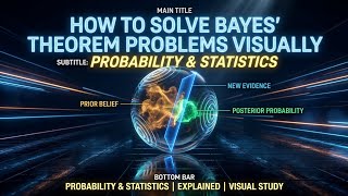 Bayes' Theorem Visual Trick — Solve Any Probability Problem | Mathematics