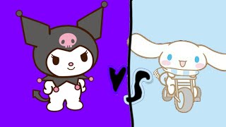 Kuromi VS Cinamon roll! Pick one subscribe to @fuyu_winter7