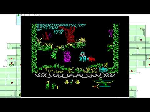 Видеодополнение с статье u0022Карта игры Robin of the Wood для ZX-Spectrumu0022